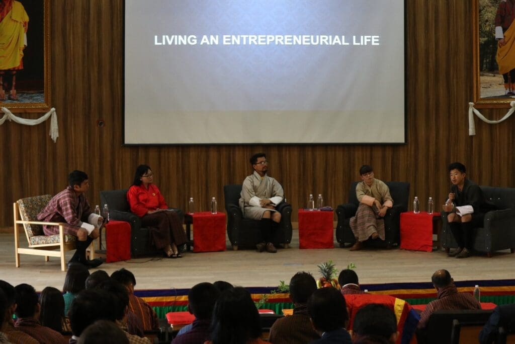 This image is about Impact Hub Thimphu hosting Screw Up Night to celebrate learning from mistakes and pivoted our business model, strengthening our approach to supporting Bhutanese entrepreneurs.